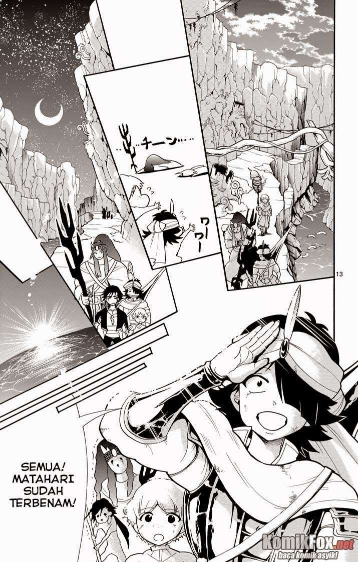 Magi - Sinbad no Bouken Chapter 46 Gambar 13