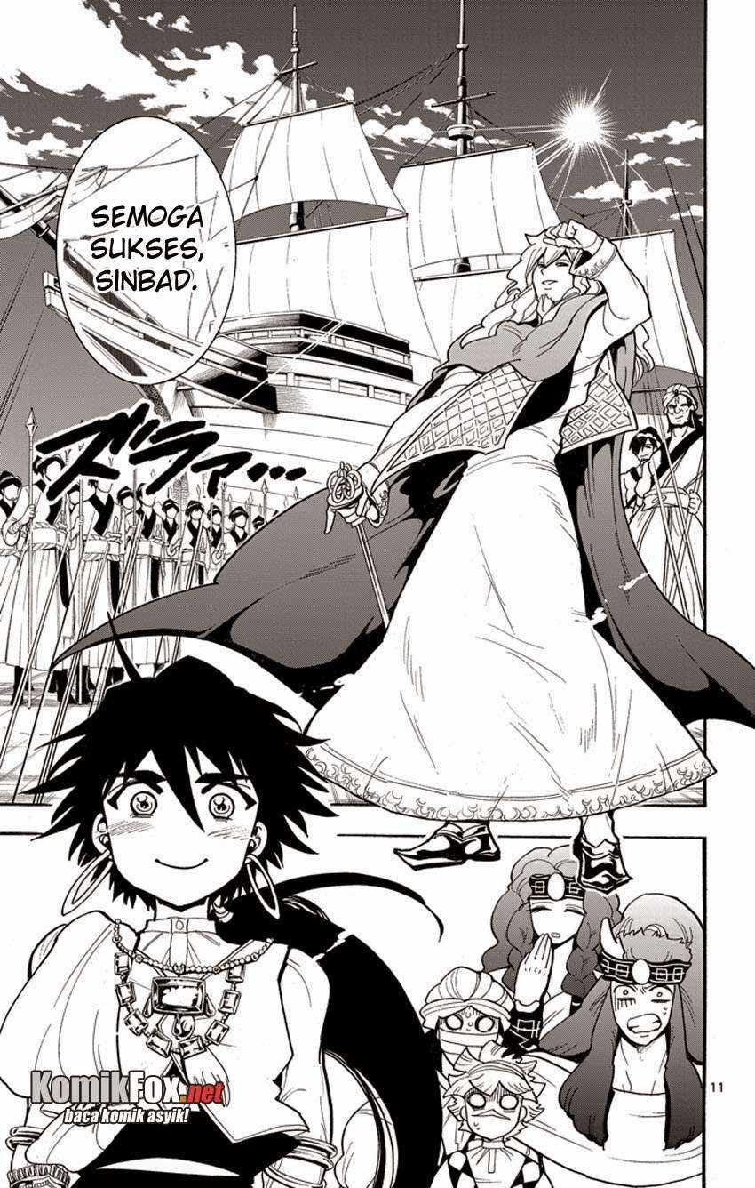 Magi - Sinbad no Bouken Chapter 34 Gambar 11