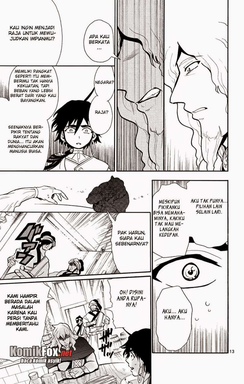 Magi - Sinbad no Bouken Chapter 31 Gambar 13