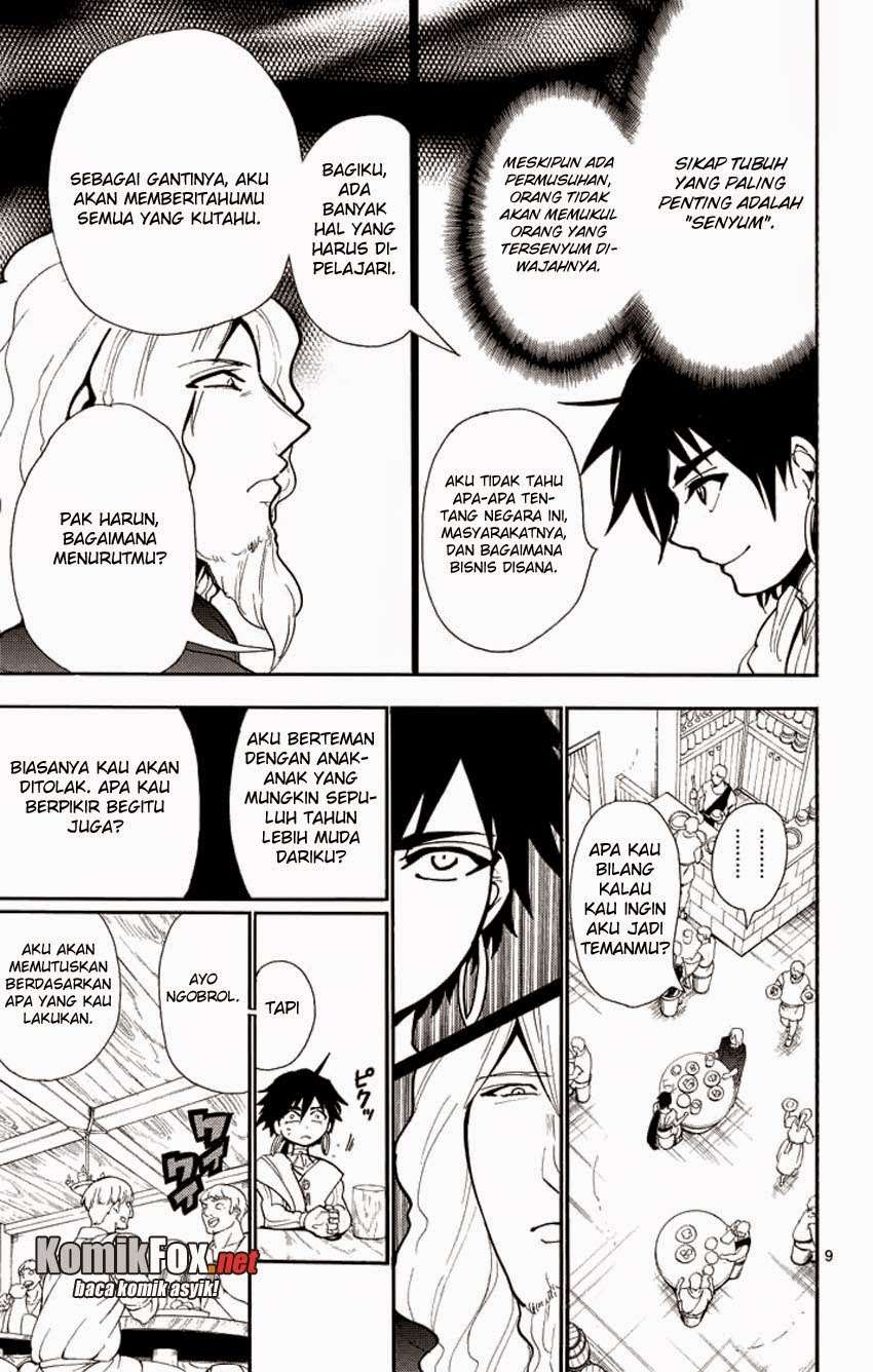 Magi - Sinbad no Bouken Chapter 31 Gambar 9