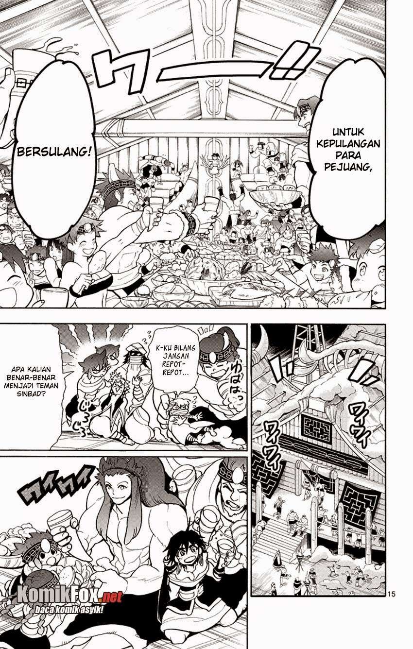 Magi - Sinbad no Bouken Chapter 28 Gambar 15