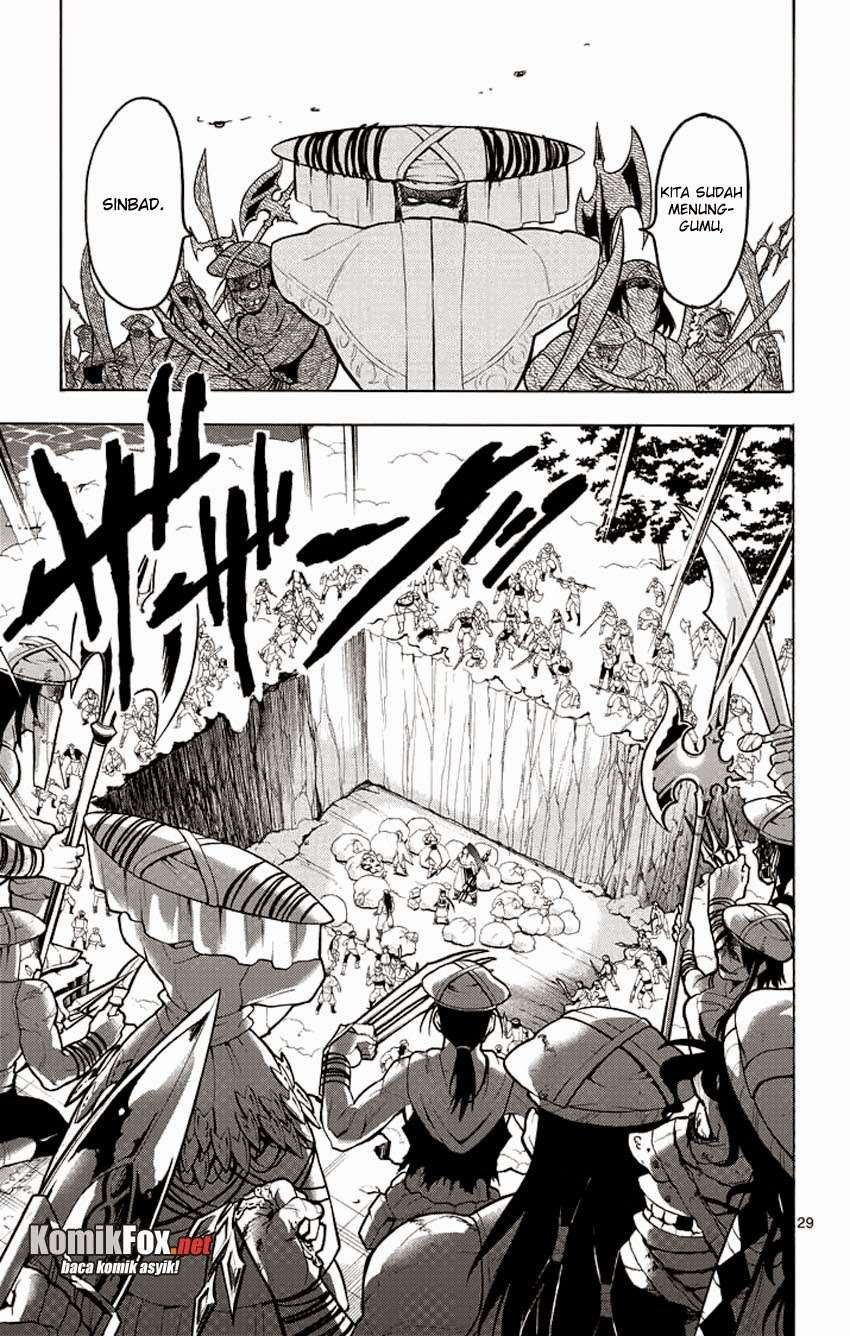 Magi - Sinbad no Bouken Chapter 27 Gambar 29