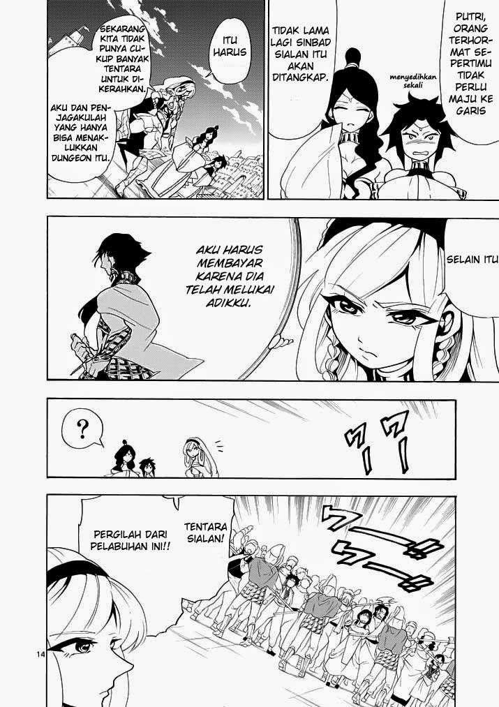 Magi - Sinbad no Bouken Chapter 12 Gambar 14