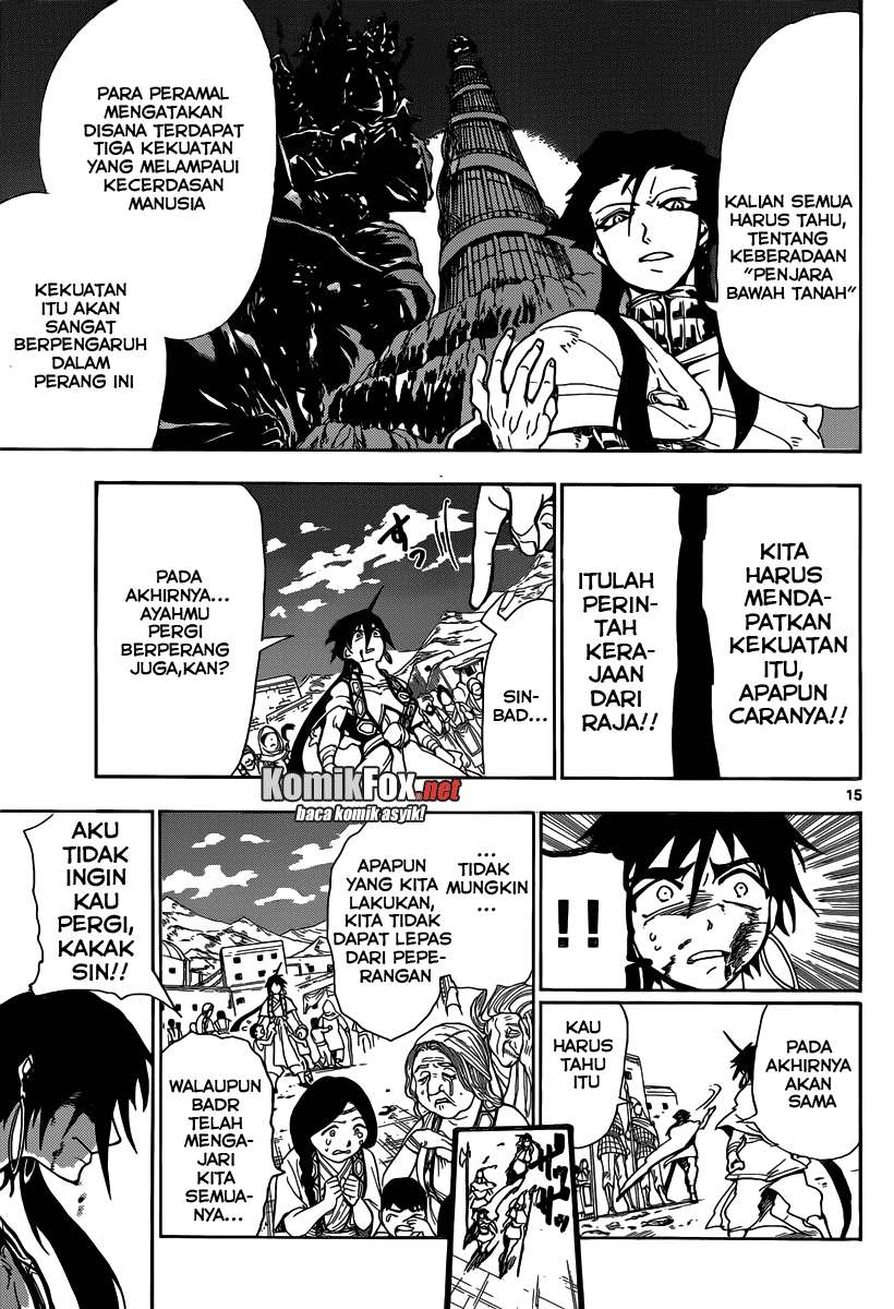 Magi - Sinbad no Bouken Chapter 6 Gambar 16