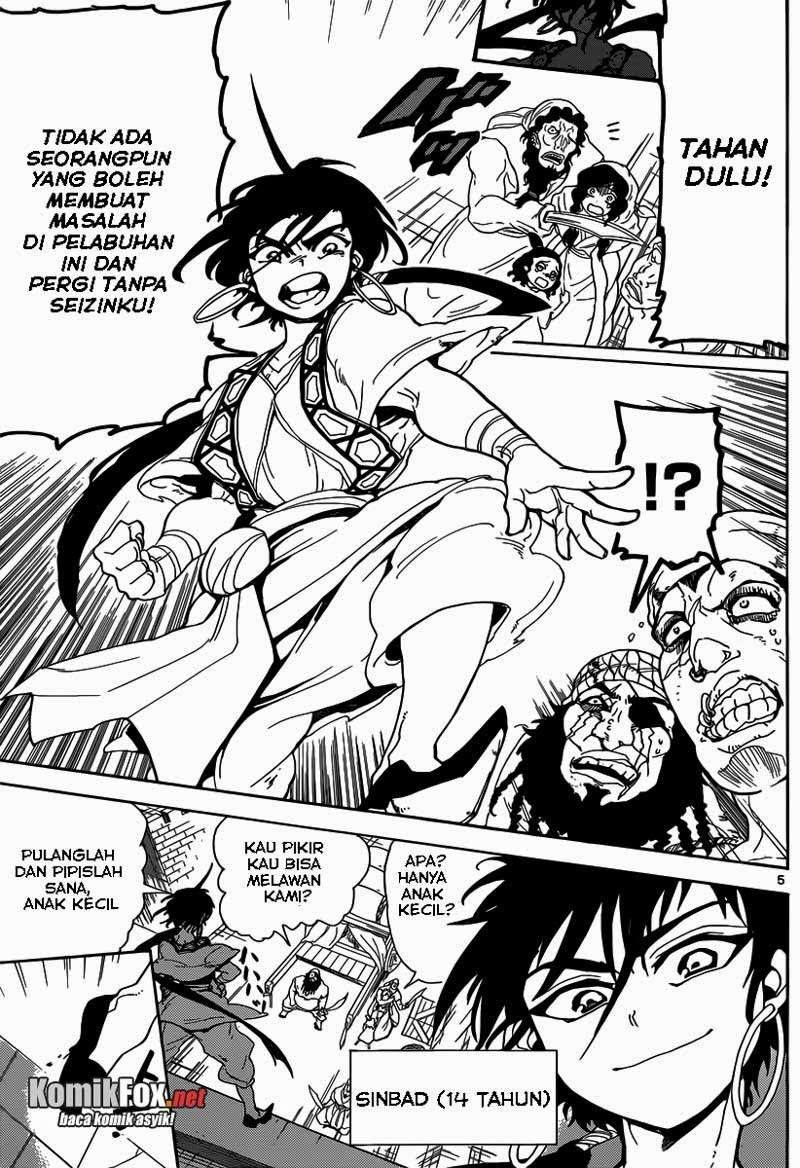 Magi - Sinbad no Bouken Chapter 5 Gambar 5