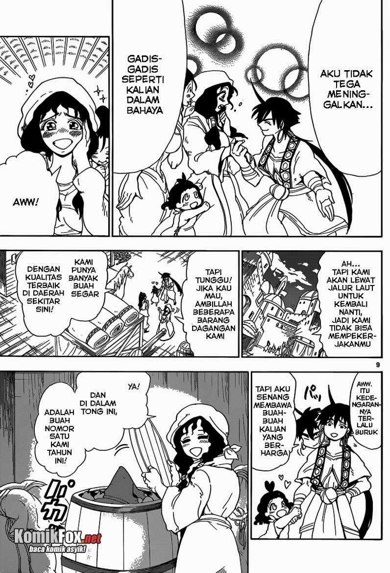 Magi - Sinbad no Bouken Chapter 5 Gambar 9