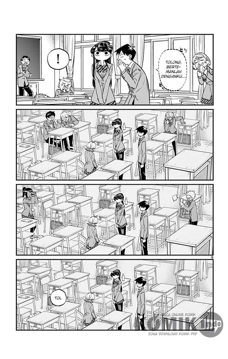 Komi-san wa Komyushou Desu Chapter 9 Gambar 10