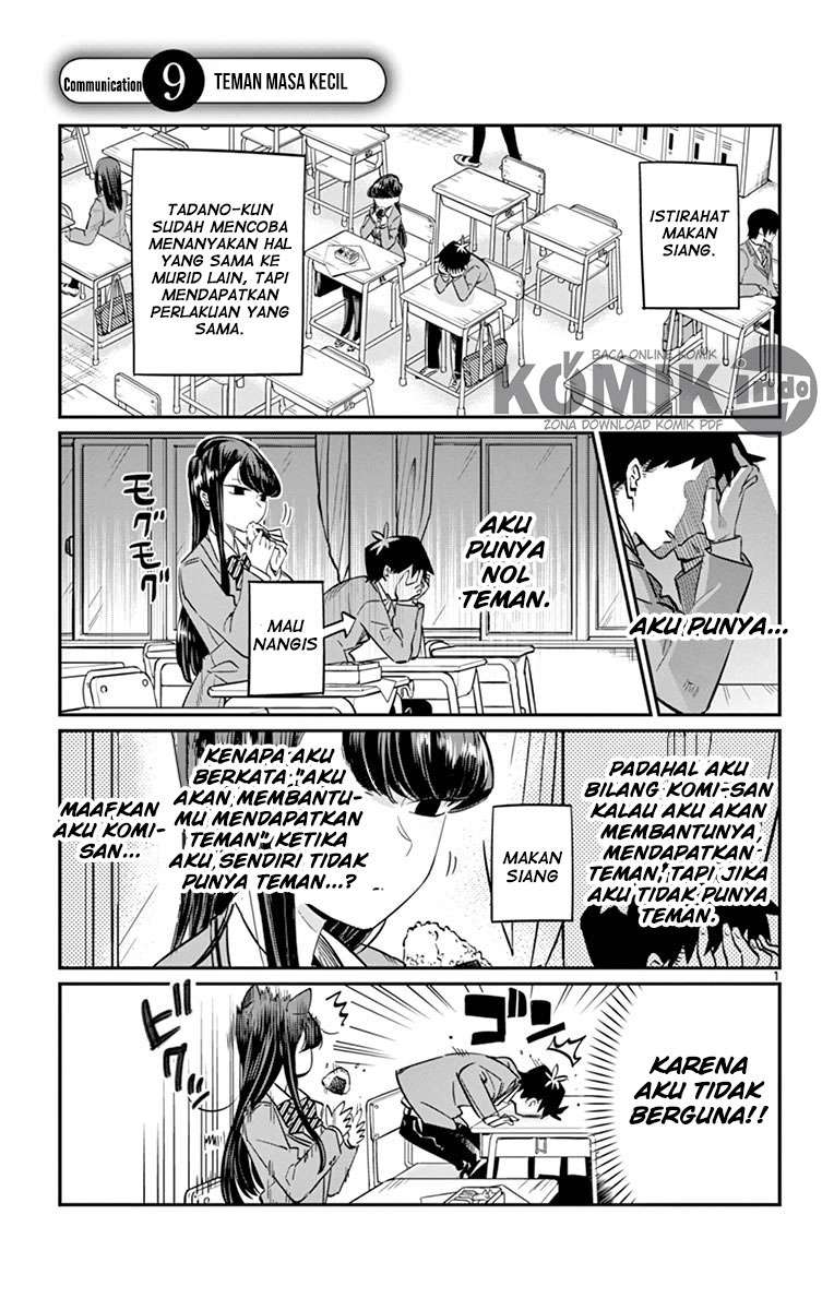 Baca Komi-san wa Komyushou Desu Chapter 9 Gambar 2