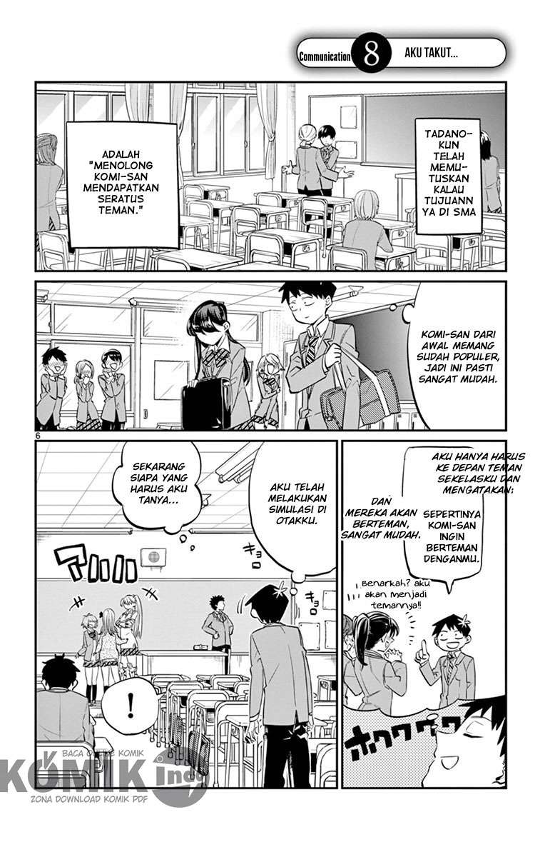 Baca Komi-san wa Komyushou Desu Chapter 8 Gambar 2