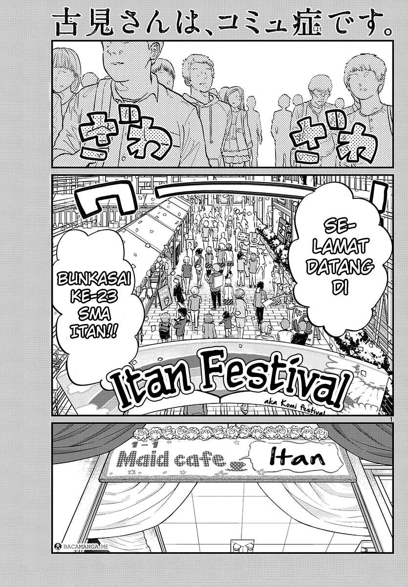 Baca  Komi-san wa Komyushou Desu Chapter 67 Gambar 2