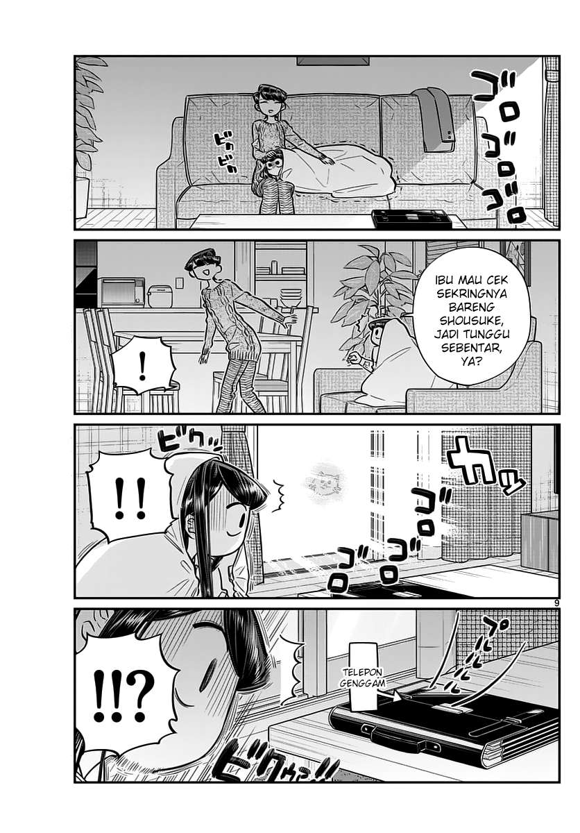 Komi-san wa Komyushou Desu Chapter 59 Gambar 9