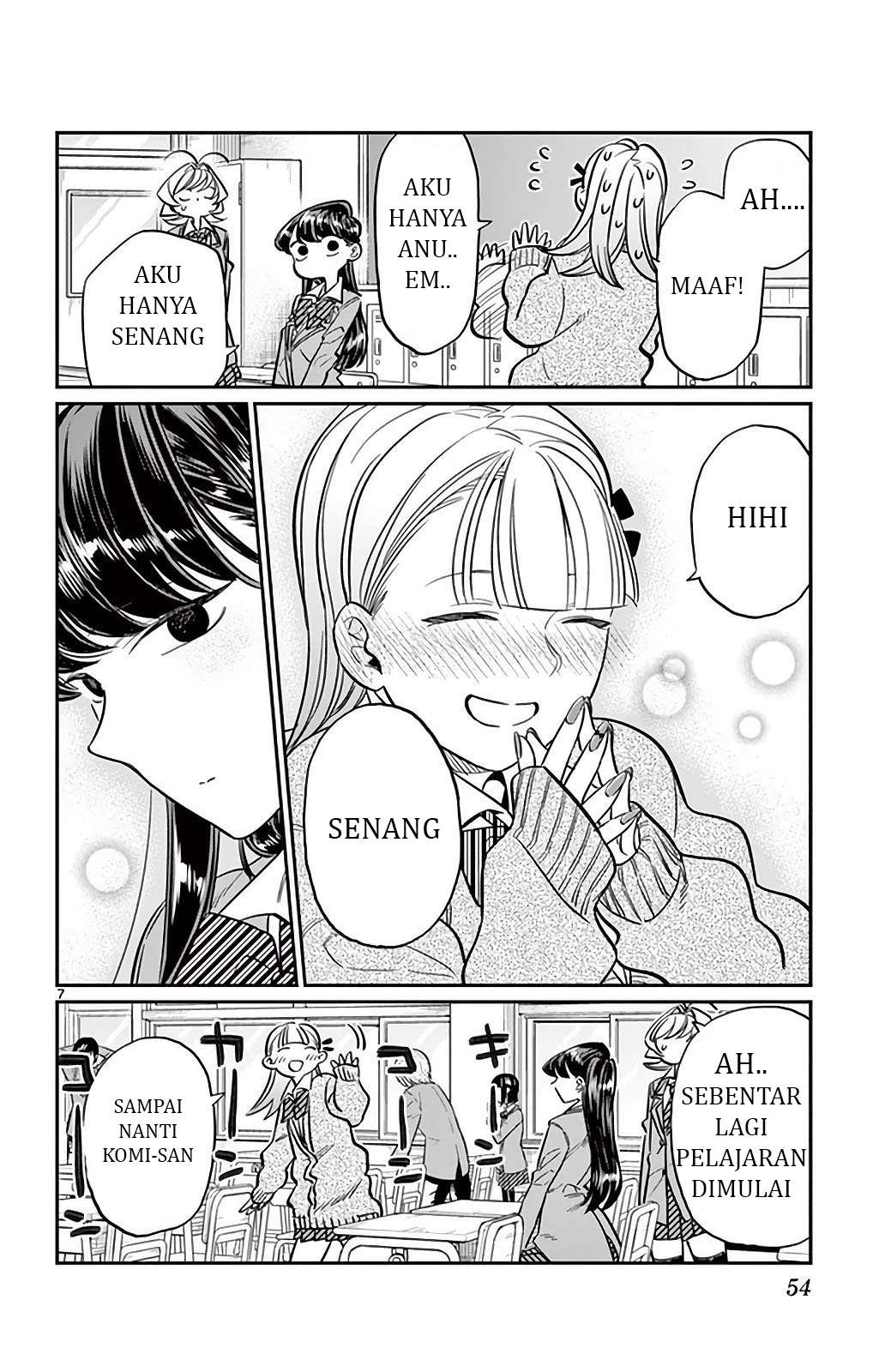 Komi-san wa Komyushou Desu Chapter 24 Gambar 8