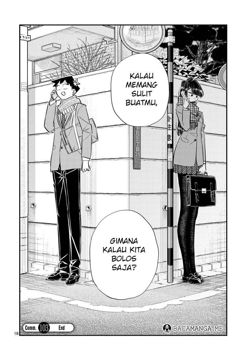 Komi-san wa Komyushou Desu Chapter 103 Gambar 19