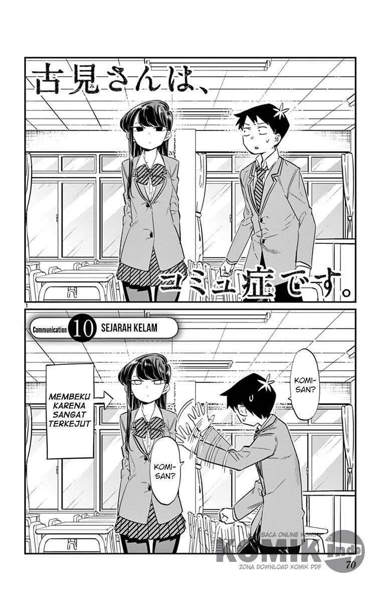 Baca Komi-san wa Komyushou Desu Chapter 10 Gambar 2