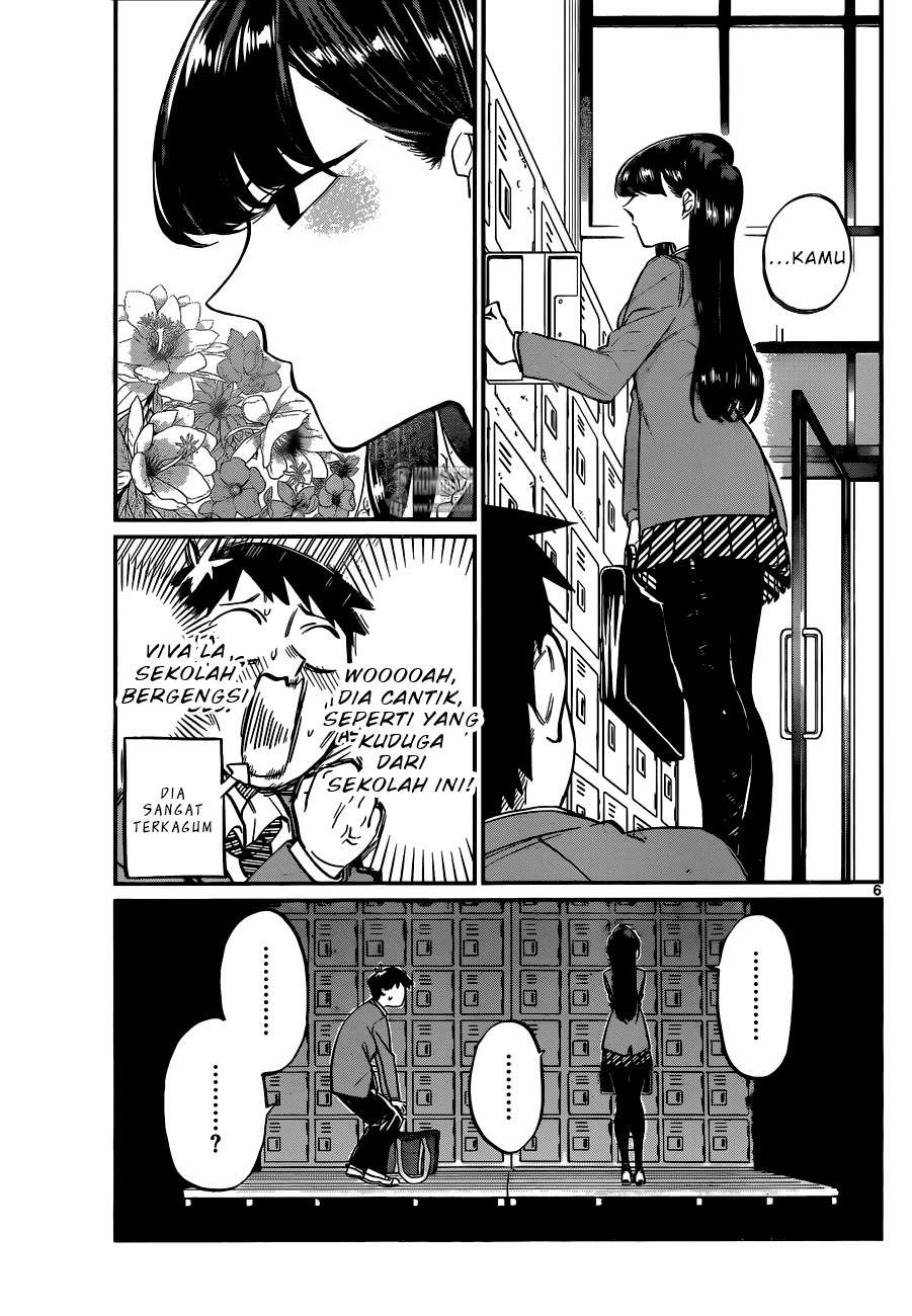 Komi-san wa Komyushou Desu Chapter 1 Gambar 8
