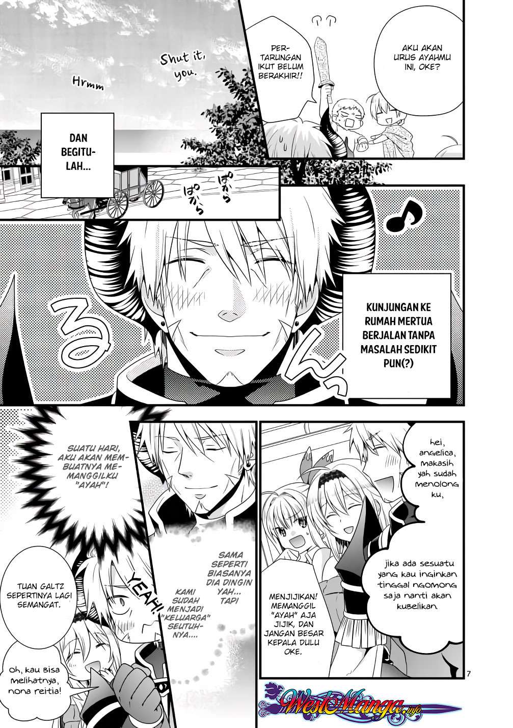 Maou desu Onna Yuusha no Hahaoya to Saikon Shita no de Onna Yuusha ga Giri no Musume ni Narimashita Chapter 9 Gambar 7