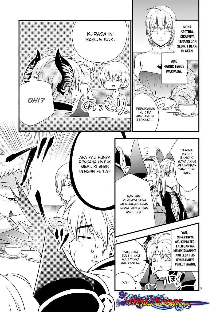 Maou desu Onna Yuusha no Hahaoya to Saikon Shita no de Onna Yuusha ga Giri no Musume ni Narimashita Chapter 8 Gambar 7
