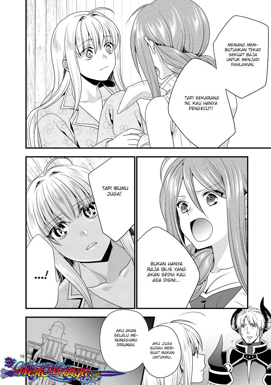 Maou desu Onna Yuusha no Hahaoya to Saikon Shita no de Onna Yuusha ga Giri no Musume ni Narimashita Chapter 5 Gambar 18