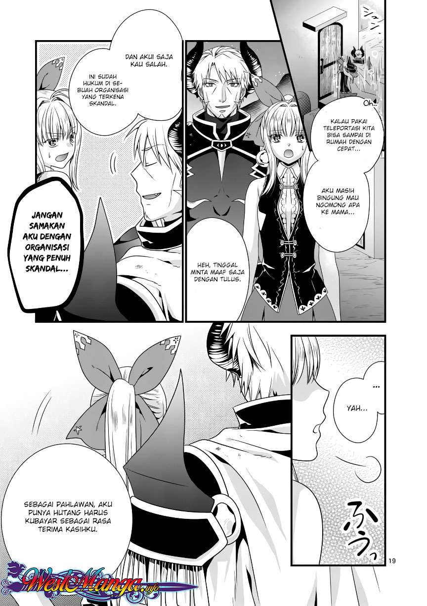 Maou desu Onna Yuusha no Hahaoya to Saikon Shita no de Onna Yuusha ga Giri no Musume ni Narimashita Chapter 5 Gambar 21