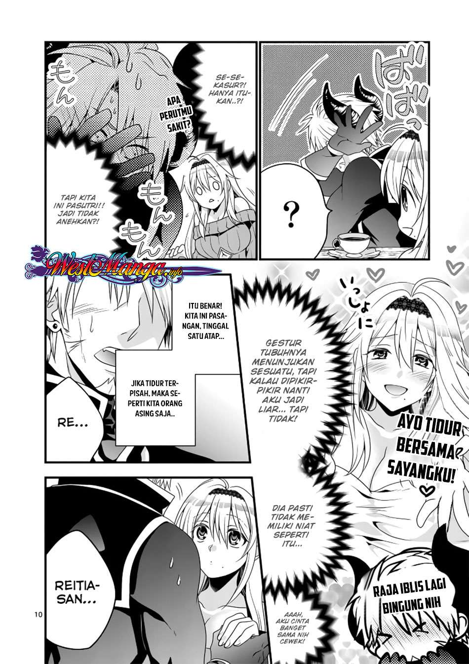 Maou desu Onna Yuusha no Hahaoya to Saikon Shita no de Onna Yuusha ga Giri no Musume ni Narimashita Chapter 3 Gambar 12