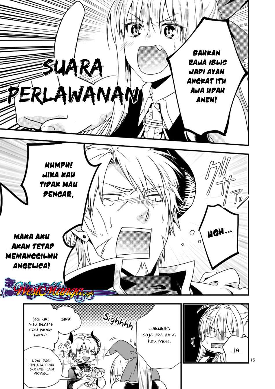 Maou desu Onna Yuusha no Hahaoya to Saikon Shita no de Onna Yuusha ga Giri no Musume ni Narimashita Chapter 3 Gambar 17