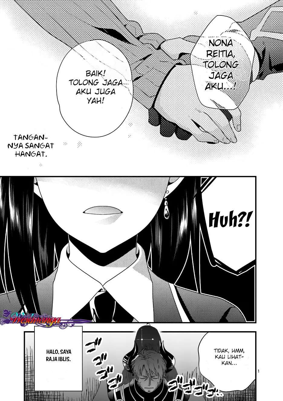 Baca Komik Maou desu Onna Yuusha no Hahaoya to Saikon Shita no de Onna Yuusha ga Giri no Musume ni Narimashita Chapter 2 Gambar 1