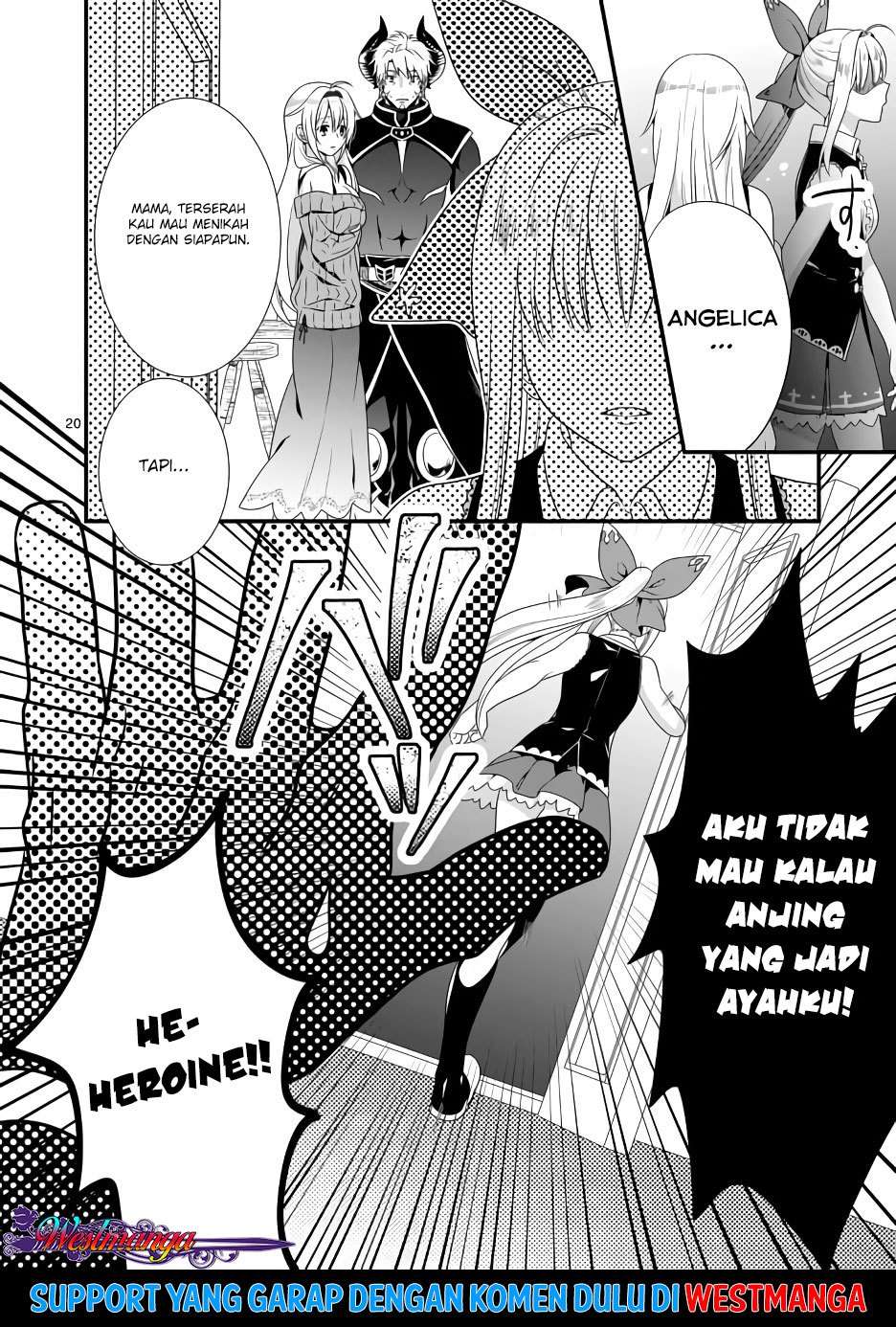 Maou desu Onna Yuusha no Hahaoya to Saikon Shita no de Onna Yuusha ga Giri no Musume ni Narimashita Chapter 2 Gambar 22