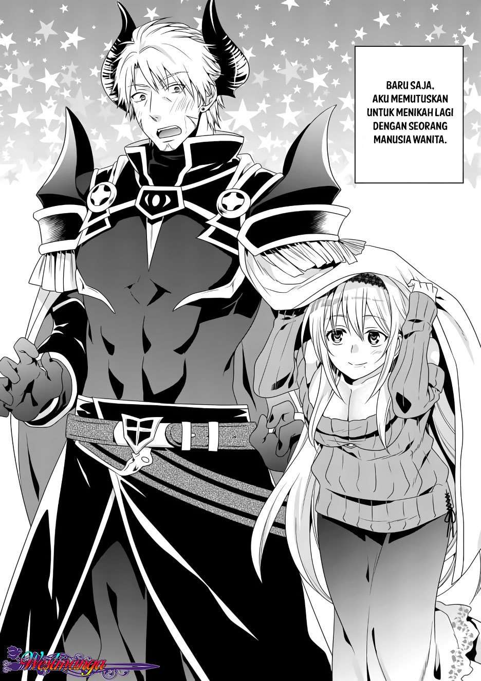 Maou desu Onna Yuusha no Hahaoya to Saikon Shita no de Onna Yuusha ga Giri no Musume ni Narimashita Chapter 2 Gambar 3