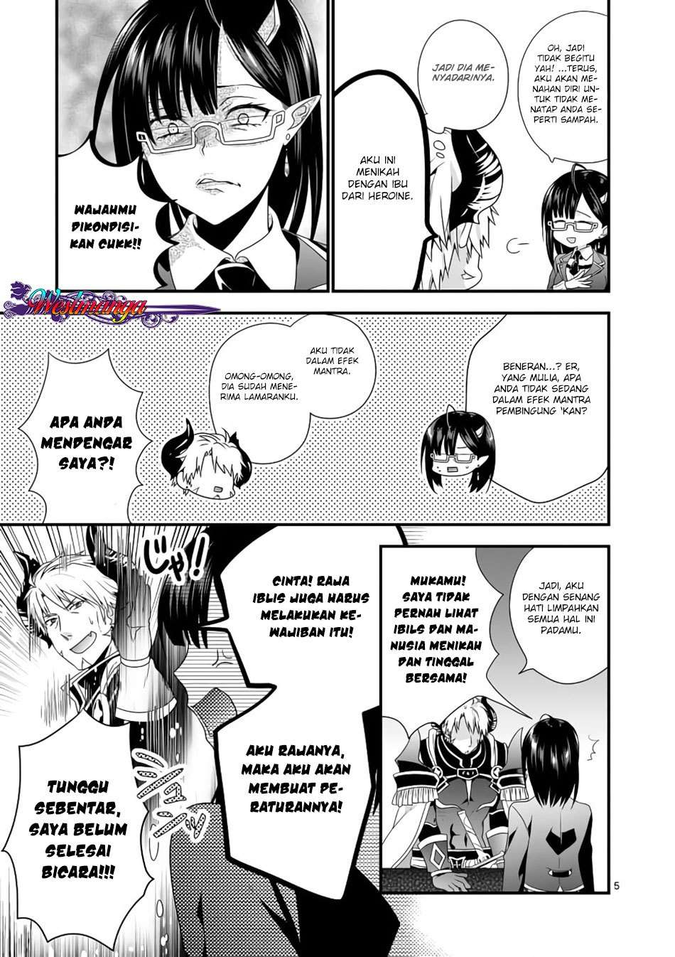 Maou desu Onna Yuusha no Hahaoya to Saikon Shita no de Onna Yuusha ga Giri no Musume ni Narimashita Chapter 2 Gambar 6
