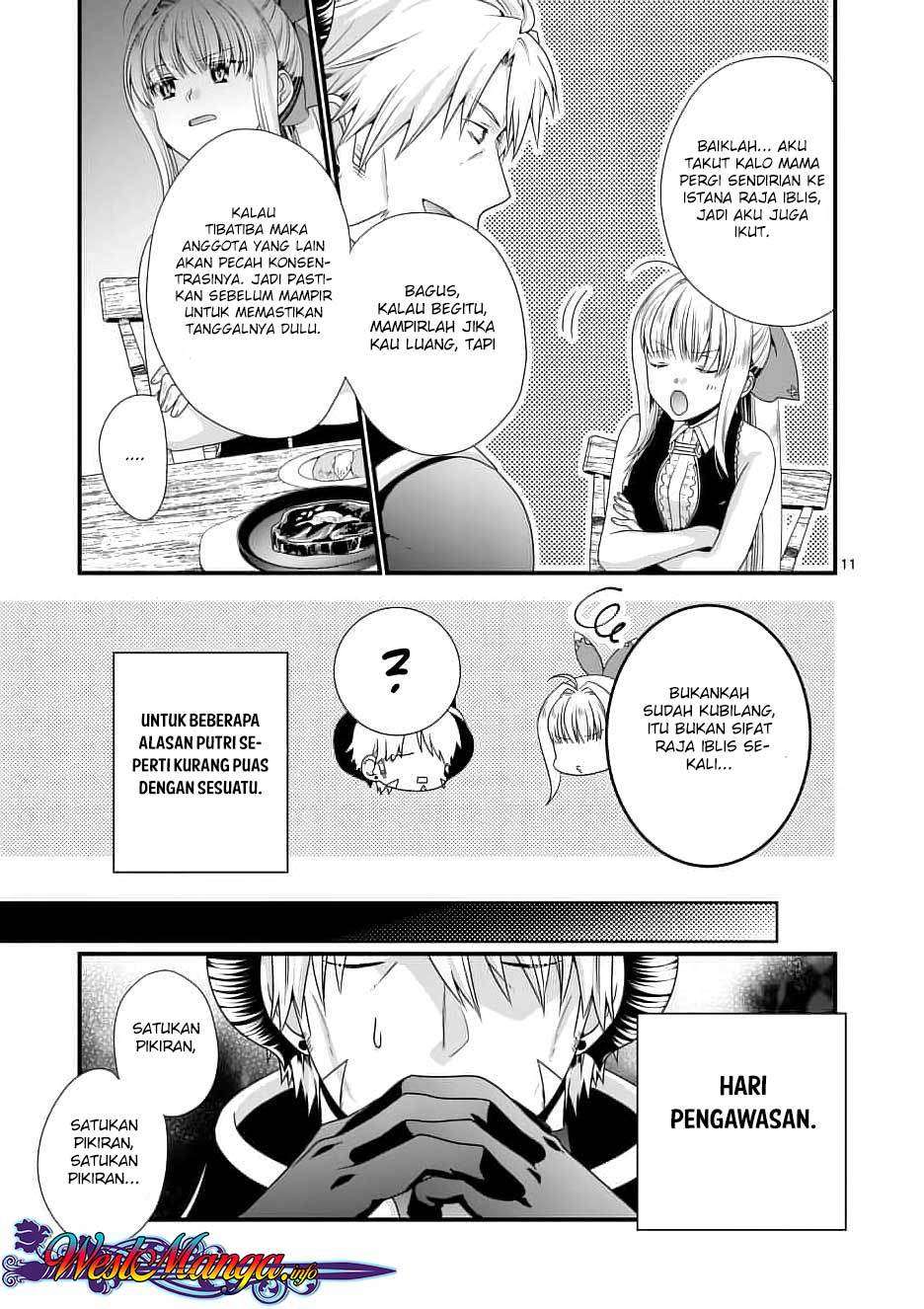 Maou desu Onna Yuusha no Hahaoya to Saikon Shita no de Onna Yuusha ga Giri no Musume ni Narimashita Chapter 11 Gambar 13