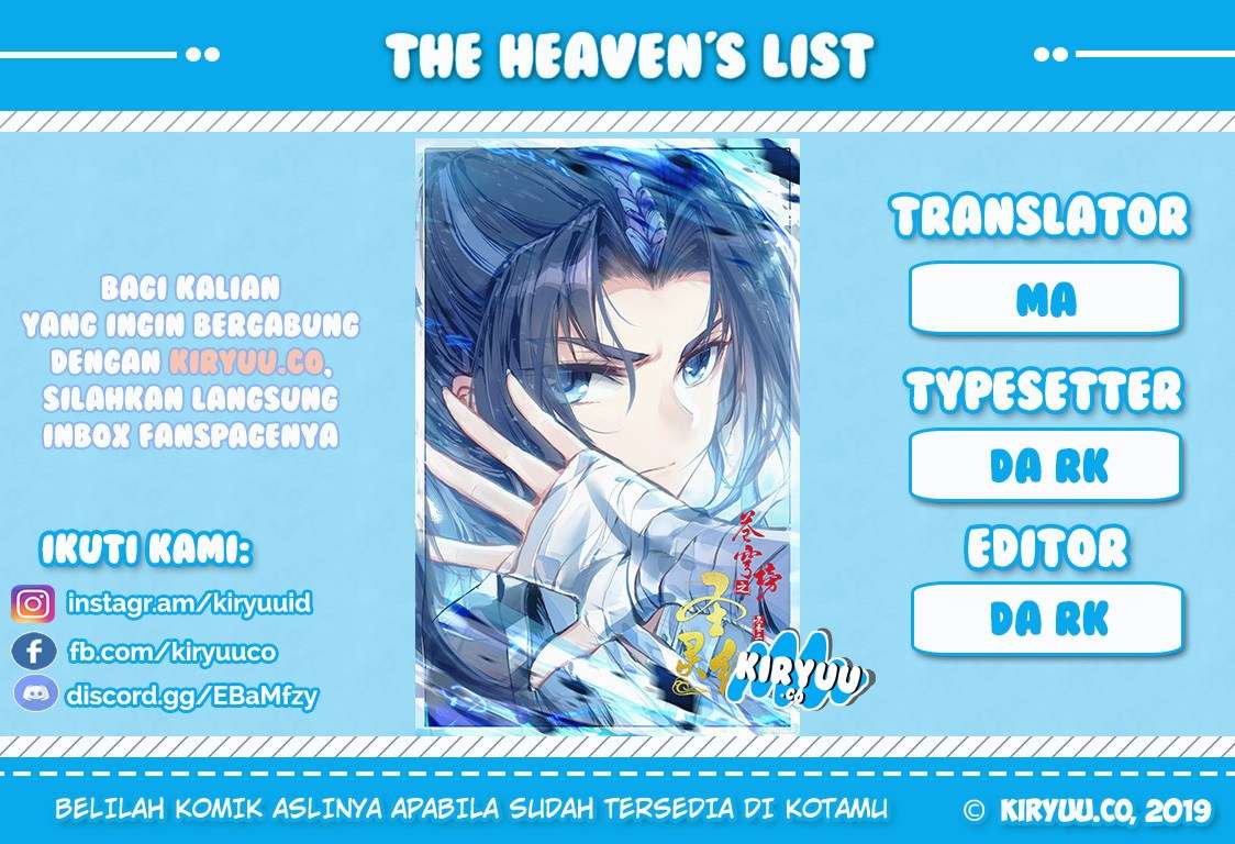 The Heaven’s List Chapter 11 1