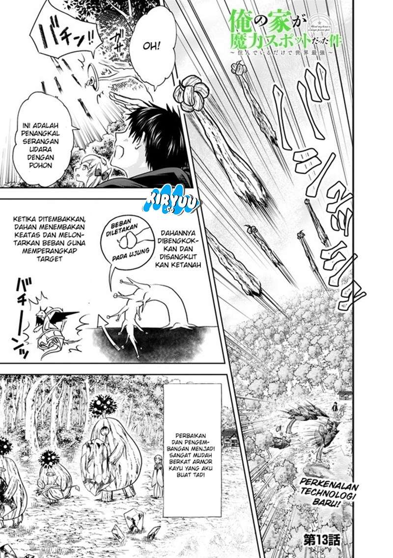 Baca Manga Ore No Ie Ga Maryoku Spot Datta Ken: Sundeiru Dake De Sekai Saikyou Chapter 13 Gambar 2
