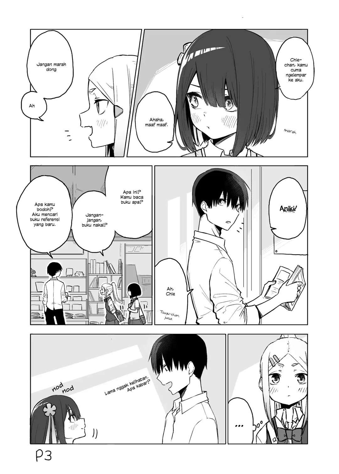 I Don’t Know What My Little Sister’s Friend Is Thinking! Chapter 5 Gambar 5