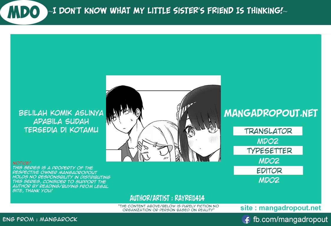 Baca Komik I Don’t Know What My Little Sister’s Friend Is Thinking! Chapter 4 Gambar 1