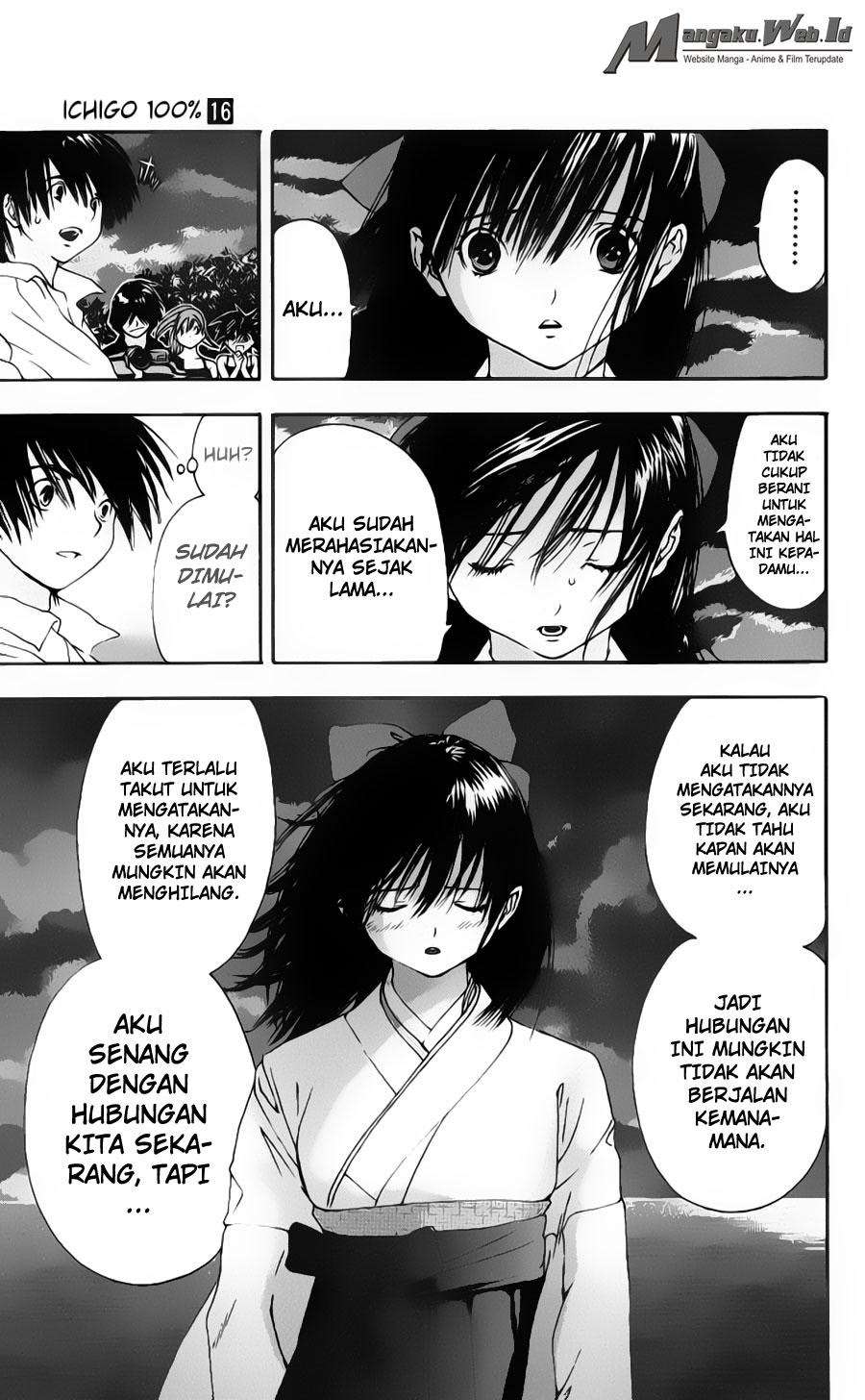 Ichigo 100% Chapter 135 Gambar 19