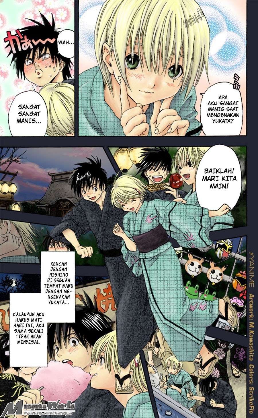 Ichigo 100% Chapter 124 Gambar 10