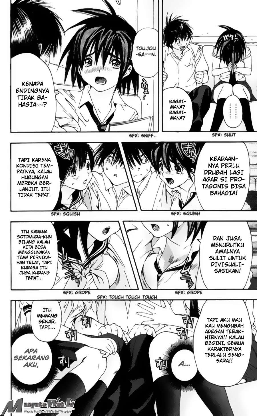 Ichigo 100% Chapter 121 Gambar 17
