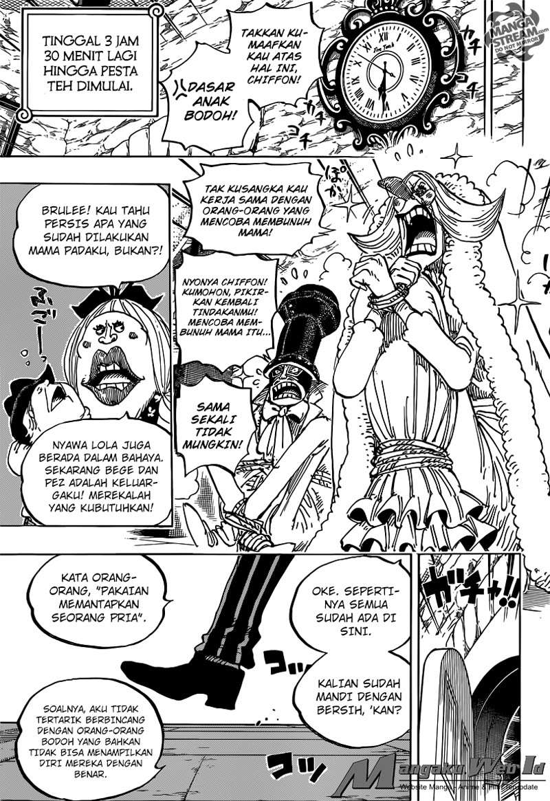 One Piece Chapter 858 Gambar 12