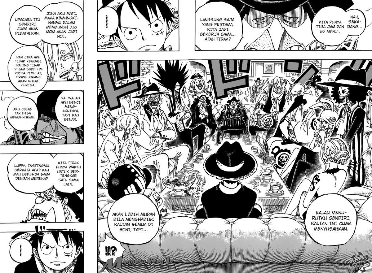 One Piece Chapter 858 Gambar 13