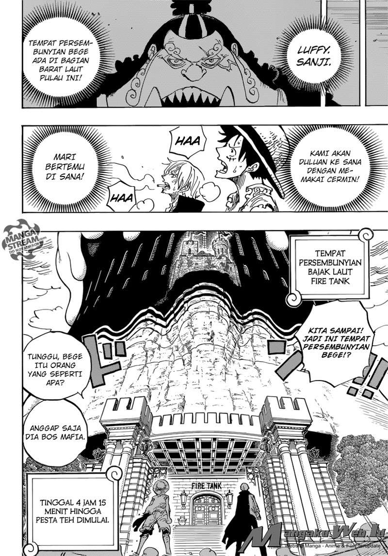 One Piece Chapter 858 Gambar 5