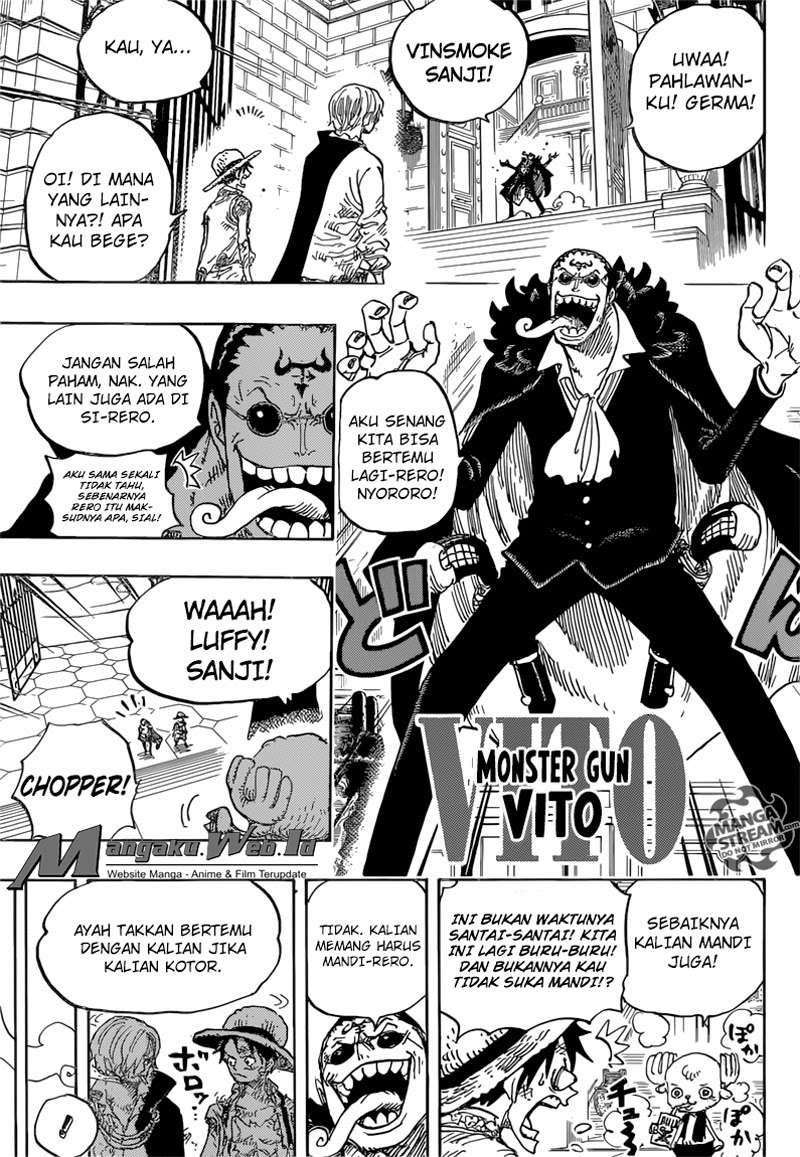 One Piece Chapter 858 Gambar 6