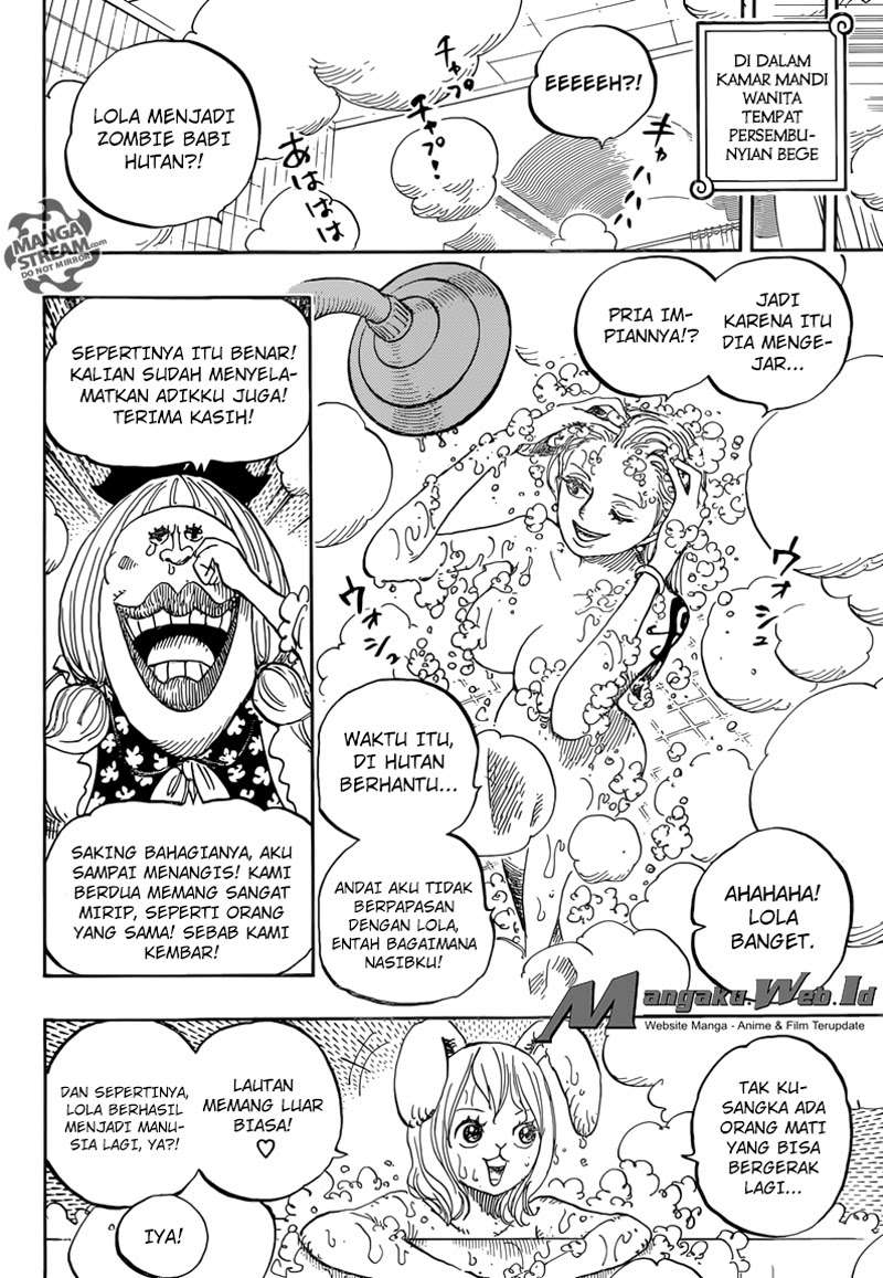 One Piece Chapter 858 Gambar 7
