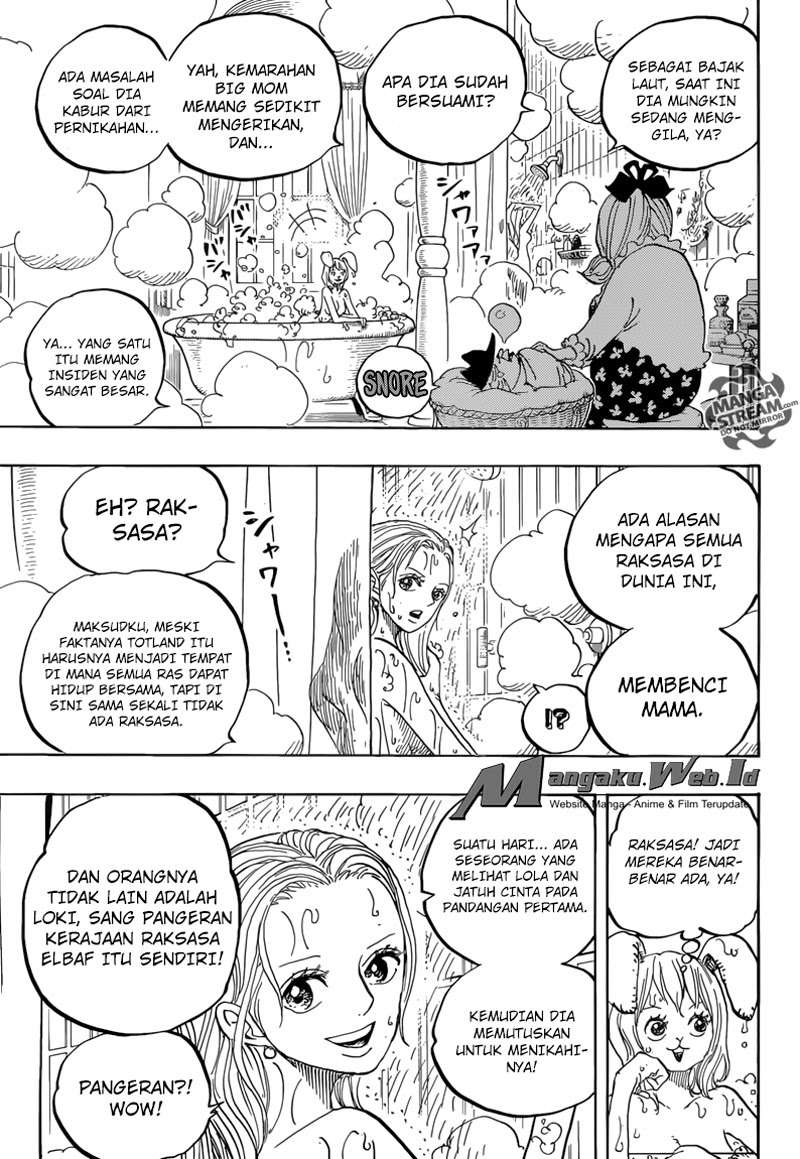 One Piece Chapter 858 Gambar 8