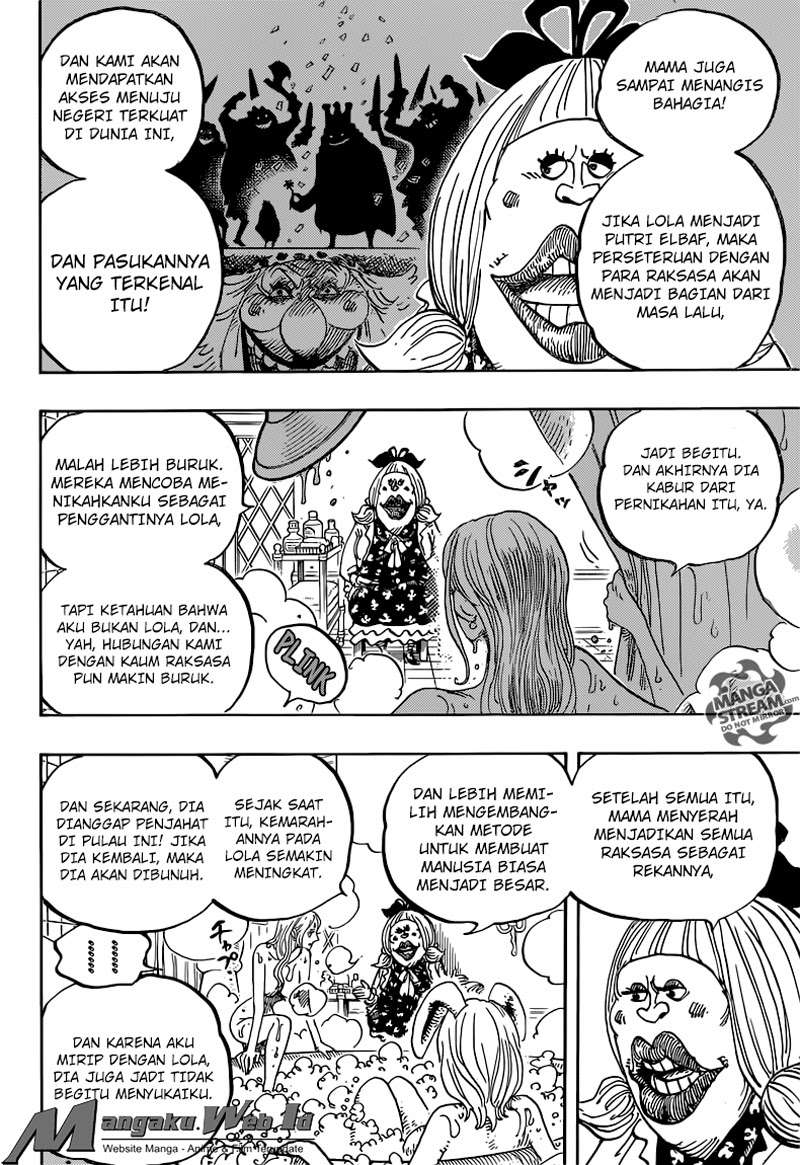 One Piece Chapter 858 Gambar 9