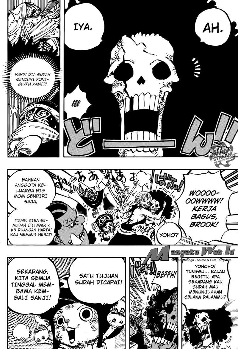 One Piece Chapter 855 Gambar 16