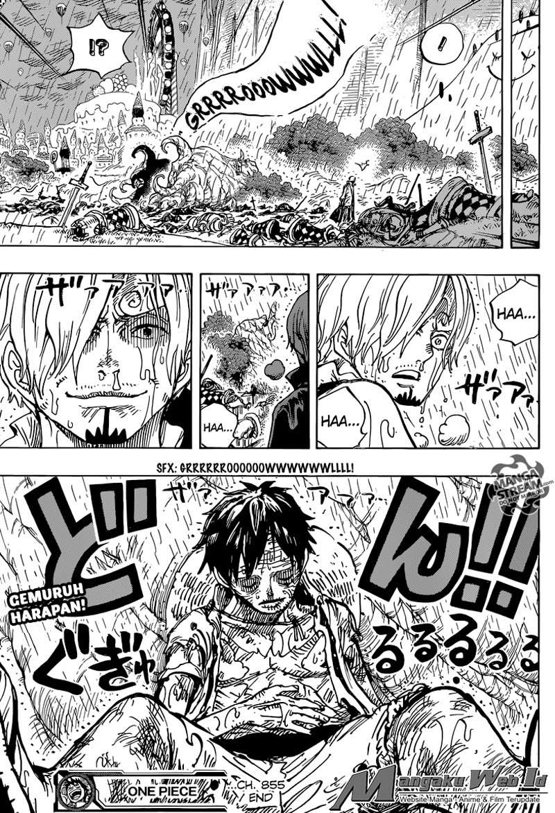 One Piece Chapter 855 Gambar 17