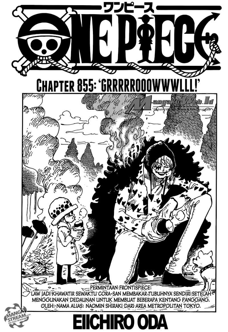 Baca Manga One Piece Chapter 855 Gambar 2