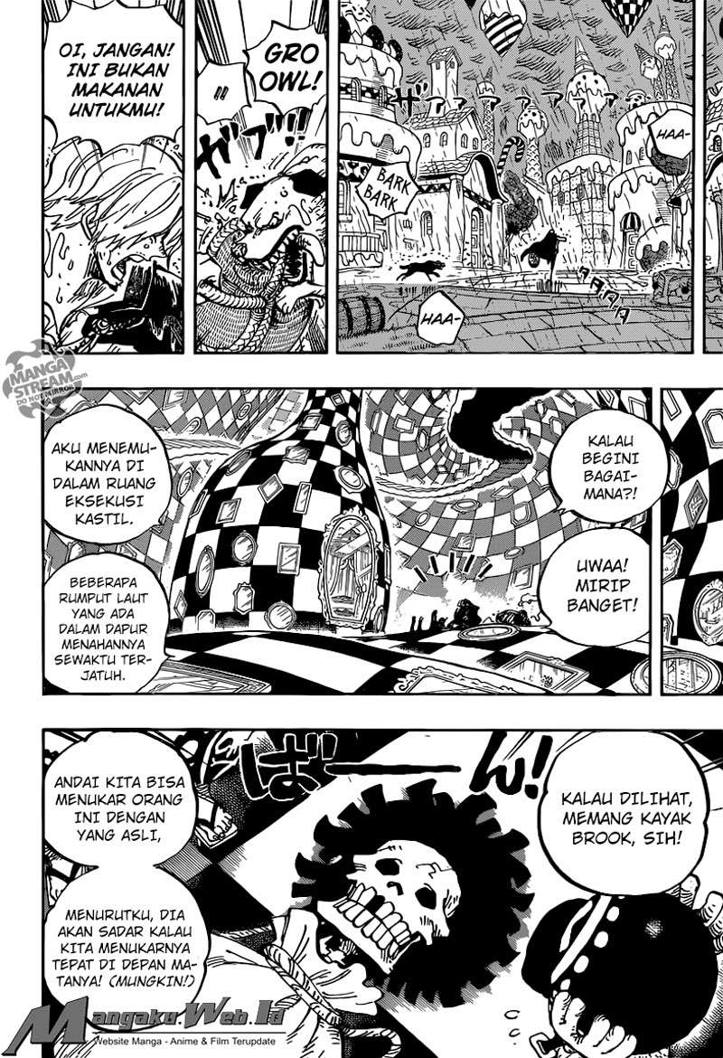 One Piece Chapter 855 Gambar 8