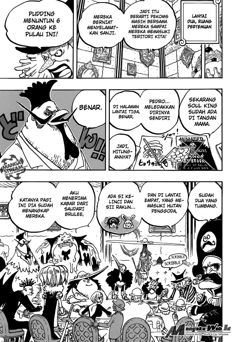 One Piece Chapter 854 Gambar 12