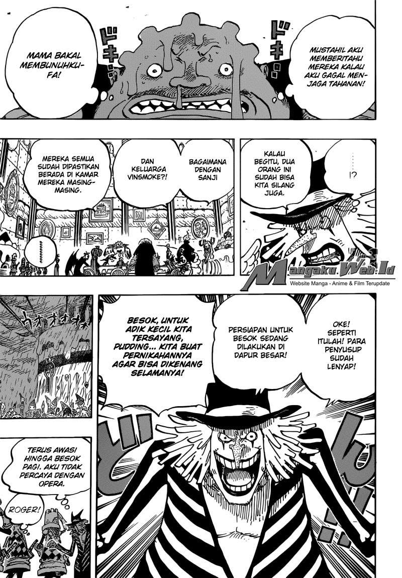 One Piece Chapter 854 Gambar 14